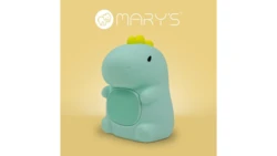 MARYS lampka nocna LED RGB Dino z budzikiem MW61483