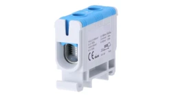 Złączka szynowa zgx 1x50 mm2 niebieska GEP-00046