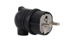 Wtyczka gumowa kątowa NOVA 16A 230V F6.0362