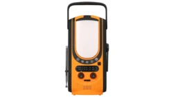 EXTRALINK RADIO AWARYJNE SOLARNE Z KORBKĄ DYNAMO POWERBANK 6000MAH Z LATARKĄ SOS EX.31254