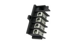 Listwa zaciskowa czteropolowa typu Zgx 4x35mm2 czarna GEP-00170