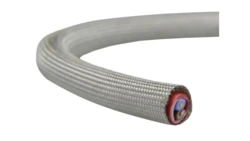 Koszulka izolacyjna oplot z włókna szklanego odporna na wysokie temperatury do 450C 1,5mm SHT 100m