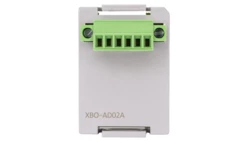 Moduł 2 wejść analogowych prądowych/napięciowych (12 bit), moduł czołowy XBO-AD02A