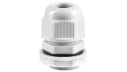 Dławnica kablowa PG13.5G-R dla kabla 6-12mm szary /50szt./