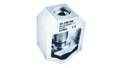 Zacisk szynowy typu V, 2402 metaliczny V35-240SW 84342000 /10szt./