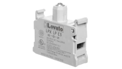 Oprawka z LED żółta 85-140V AC LPXLPE5