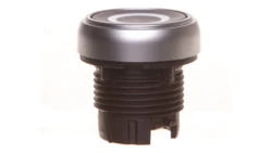 Napęd przycisku czarny z samopowrotem 22mm symbol O LPCB1102