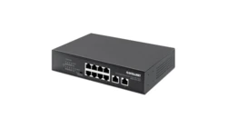 Switch Gigabit 8x RJ45 PoE+, 2x RJ45 Gigabit Uplink