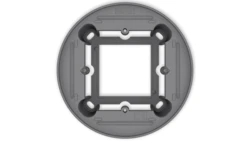 ICON / MINI Puszka natynkowa pojedyncza okrągła ICON i MINI szary mat 27PUO-1