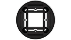 ICON / MINI Puszka natynkowa pojedyncza okrągła ICON i MINI czarny mat 12PUO-1