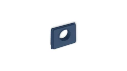 Zaślepka z wpustem do rurki fi 18 mm do puszki natynkowej pojedynczej PUK-1 / PUZ-1 navy blue 64ZAPUKZ-1