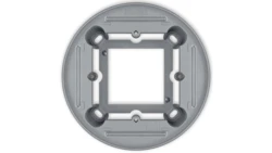 ICON / MINI Puszka natynkowa pojedyncza okrągła ICON i MINI srebrny metalik 7PUO-1