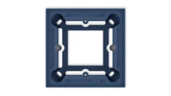 ICON Puszka natynkowa pojedyncza kwadratowa ICON navy blue 64PUK-1