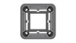 ICON / MINI Puszka natynkowa pojedyncza zaokrąglona ICON i MINI szary mat 27PUZ-1
