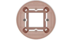 ICON / MINI Puszka natynkowa pojedyncza okrągła ICON i MINI łososiowy 62PUO-1