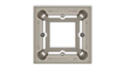 ICON Puszka natynkowa pojedyncza kwadratowa ICON taupe 60PUK-1