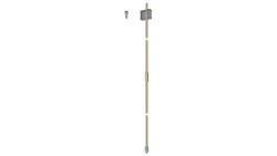 Uziom kompletny 5/8cala 3m 3x1m miedziowany 14143004