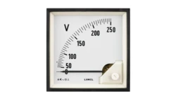 Miernik elektromagn. 96x96 N:wyk. normalne IP52 F208:zakr.pom. 15/30A EA19