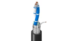 Kabel do magistral szeregowych RS485 1x2x22AWG PVC czarny BL-3105A.00152 /152m/