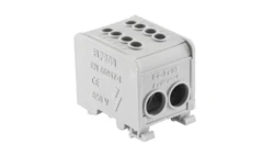 Blok rozdzielczy 1-torowy (2x35mm² 2x35mm²) LZ1*35/35 mocowanie na TS 35, szary 84169002