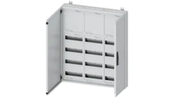 Rozdzielnica natynkowa ALPHA 160 DIN z miejscem na złączki IP44 RAL 9016 rozstaw 150mm 950×800×140 mm 216 mod 8GK1082-4KK31
