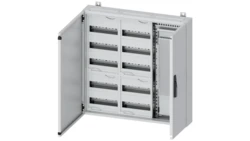 Rozdzielnica natynkowa hybrydowa ALPHA 160 DIN IP44 RAL 9016 rozstaw 125mm 800×800×140 mm 180 mod 8GK1072-3KK31