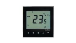 Regulator temperatury podtynkowy - programowalny TYP RTD-02 czarny MTC10000292-WUN