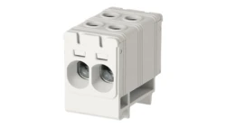 Złączka szynowa zgx 2x35 szara GEP-00071