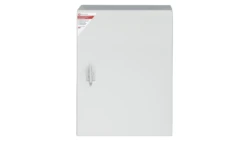 Obudowa metalowa 300x300x150 IP 65 IK10 RAL 7035 z płytą montażową stalową GEP-00015