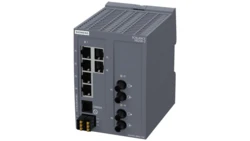 Switch XB206-2 zarządzalny Layer 2 6x RJ45 2x wielomodowy ST/BFOC PROFINET IO SCALANCE XB 6GK5206-2BB00-2TB2