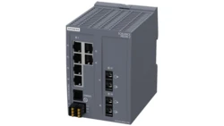 Switch XB206-3 zarządzalny Layer 2 6x RJ45 3x wielomodowy SC PROFINET IO SCALANCE XB 6GK5206-2BD00-2TB2