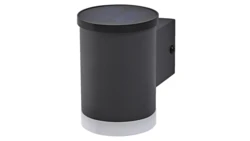Kinkiet Solarny - Endura Style Solar Wall Oxford Dark Gray