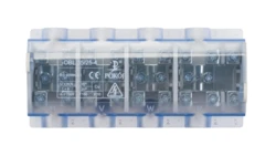 Odgałęźnik instalacyjny 4P OBL 35/25-4 4x35mm2/10x25mm2 szaro-niebieski A13-6248