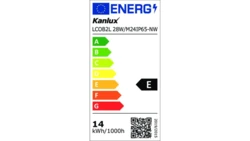 Taśma LED LCOB2L 28W/M24IP65-NW 3880lm/m 4000K Ra90 rolka 5mb 2 linie światła 3 lata Gwarancji 39447