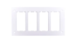 Simon Connect Ramka CIMA PRO poczwórna do puszki SBM450 8x K45 czysta biel SBM4029