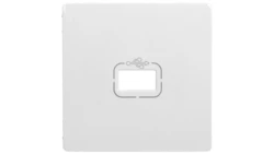 VALENA LIFE Plakietka gniazda USB biały 754750