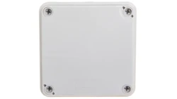 Puszka hermetyczna natynkowa 108x108x56mm IP65 szara PH-1A.1 28.11