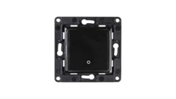 Shelly Wall Switch with 1 Button Black - ścienny przycisk do sterowników Shelly Low voltage (12 VDC)
