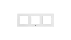 Shelly Frame for Wall Switch White 3-krotna - ramka montażowa do włączników ściennych