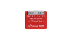 Shelly 1PM Mini Gen4 - mini przekaźnik dopuszkowy z pomiarem energii 8A WiFi/Bluetooth/Zigbee/Matter 3800238070809