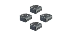 Shelly 2PM Gen4 4 szt. - 2-kanałowy przekaźnik do puszkowy z pomiarem energii 110-240 V / 24 VDC WiFi/Bluetooth