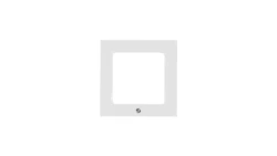 Shelly Frame for Wall Switch White 1-krotna - ramka montażowa do włączników ściennych