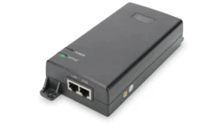 Zasilacz/Adapter PoE+ 802.3at aktywny max. 55V 60W 10/100/1000Mbps DN-95104