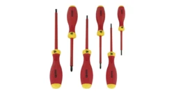 Zestaw wkrętaków izolowanych VDE 1000V 6 szt. Czerwono-żółte NR-2/W-Z6/VDE/3,5-6,5