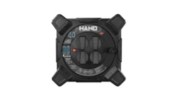 Przedłużacz bębnowy kwadratowy linia HAND PRO 4x2p+Z IP44 16A H07RN-F 3x2,5 20m SCHUKO CZARNY