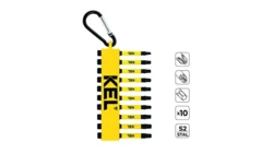 Końcówki wkrętakowe Phillips-Torx 10 szt., karabińczyk KW/P-T/KEL/10