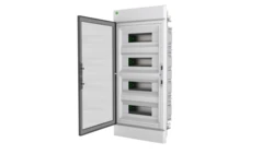 Rozdzielnica modułowa ELEGANT 4x12 PE+N podtynkowa dymny 2475-01