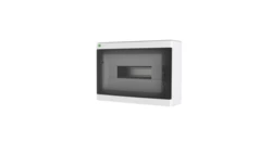 Rozdzielnica modułowa ELEGANT 1x12 PE+N natynkowa IP40 PE+N drzwi dymne 2424-01