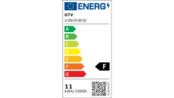Oprawa LED ORIS PLUS typu downlight,IP44,13W,1020lm,AC220-240V,50/60Hz,120,4000K,wpuszczana,biały. LD-ORW13W-NBP4