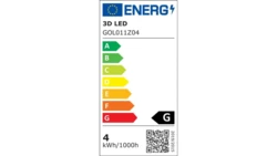 Żarówka LED 4W E14 Świeczka 320lm Zimna 6500K / GOL011Z04